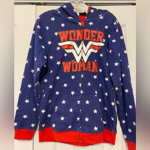 DC Comics Wonder Woman Reversible Zip Up Hoodie